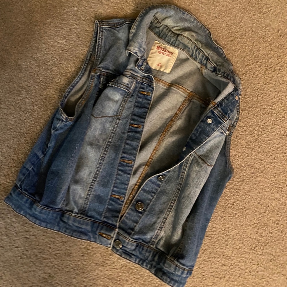 Jean jacket tank